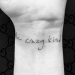 G-Eazy Tattoo on wrist