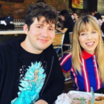 Jennette McCurdy with her brother Scott McCurdy