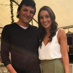 Kayla Itsines with her father Jim Itsines