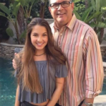 Lexi Rivera with her father John Rivera