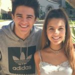Lexi Rivera with her older brother Brent Rivera