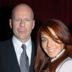 Lindsay Lohan with Bruce Willis