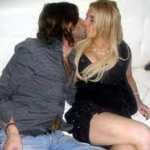 Lindsay Lohan with Dario Fariella