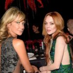 Lindsay Lohan with Lady Victoria Hervey