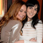 Lindsay Lohan with her sister Ali Lohan