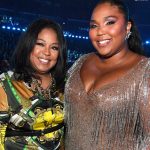 Lizzo with her mother Shari Johnson-Jefferson