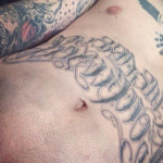 Mac Miller Tattoo on body