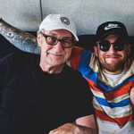 Mac Miller with his father Mark McCormick