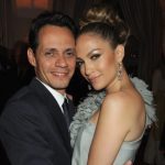 Marc Anthony with his ex-girlfriend Jennifer Lopez