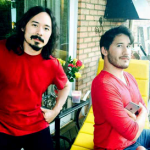 Markiplier with his brother Jason Thomas Fischbach