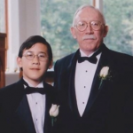 Markiplier with his father Cliffton M. Fischbach
