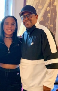 Martin Lawrence with his daughter Iyanna Faith Lawrence