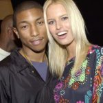 Pharrell Williams with his ex-girlfriend Karolina Kurkova