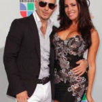 Pitbull with Olga Loera