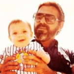 Pitbull with his father in childhood José Antonio Armando Pérez Estades