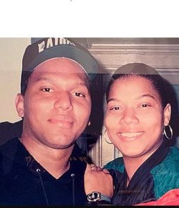 Queen Latifah with her brother Lancelot Owens, Jr.