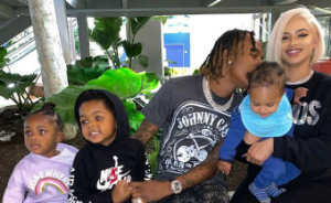 Rich The Kid with his kids