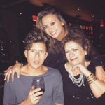 Rudy Mancuso with his mother Maria Agra and sister