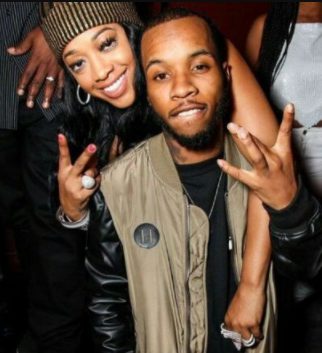Tory Lanez with his ex-girlfriend Trina