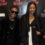 Angela Simmons with her brother Diggy Simmons