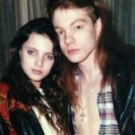 Axl Rose with his ex-girlfriend Erin Everly