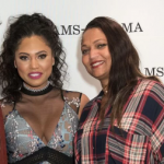 Ayesha Curry with her mother Carol Alexander
