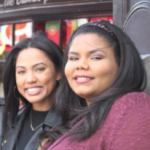 Ayesha Curry with her sister Janiece Alexander