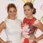 Candace Cameron Bure with her daughter N