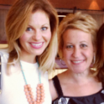 Candace Cameron Bure with her sister Bridgette Cameron