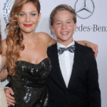 Candace Cameron Bure with her son Lev Valerievna Bure