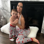 Carli Bybel with her son Lorenzo