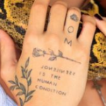 Charly Jordan Tattoo on wrist