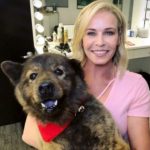 Chelsea Handler with her pet dog
