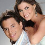 Chiquinquira Delgado with her ex husband Daniel Sarcos