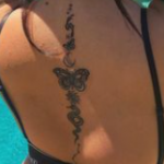 Danielle Cohn Tattoo back -