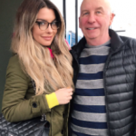 Emily Sears with her father
