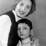 Googoosh with her mother Nasrin Atashin