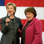 Hillary Clinton with her mother Dorothy Howell Rodham