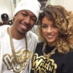 Jena Frumes with Nick Cannon