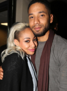 Jussie Smollet with Raven-Symone