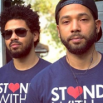 Jussie Smollet with his brother Jake Smollet