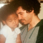 Jussie Smollet with his father Joel Smollet
