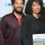 Jussie Smollet with his sister Jazz Smollet