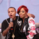 K. Michelle with Shad Moss