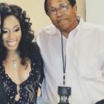 K. Michelle with her father