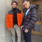 Lil Skies with his brother Kamrin Houser