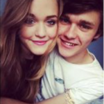 Lottie Tomlinson with Martin Kendal