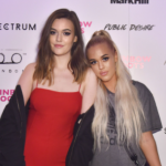 Lottie Tomlinson with her sister Felicite Tomlinson