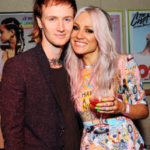 Lou Teasdale with Tom Atkin