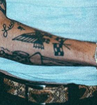 Macklemore Tattoo on right hand-